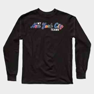 New York City Sports T-Shirt Long Sleeve T-Shirt